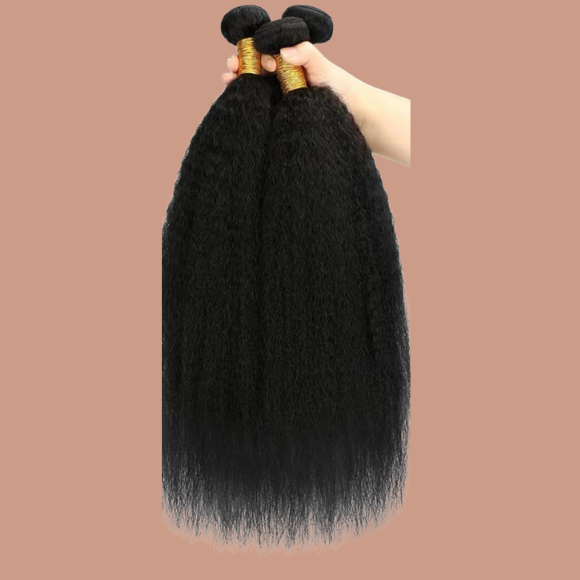 Kinky Straight Human Hair